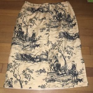 Awesome western pattern pencil skirt